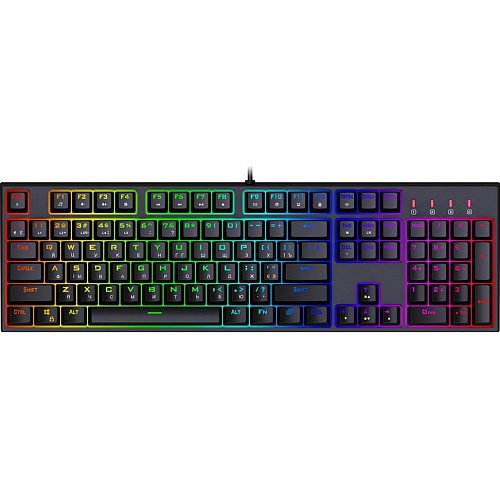 Клавиатура 1stPlayer DK5.0 RGB Outemu Red Black