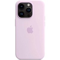 Чехол Silicone Case with MagSafe для Apple iPhone 14 Pro Max Lilac AAA