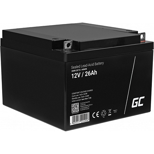 Аккумулятор Green Cell AGM 12V (12V/26Ah/312Wh) (AGM35)