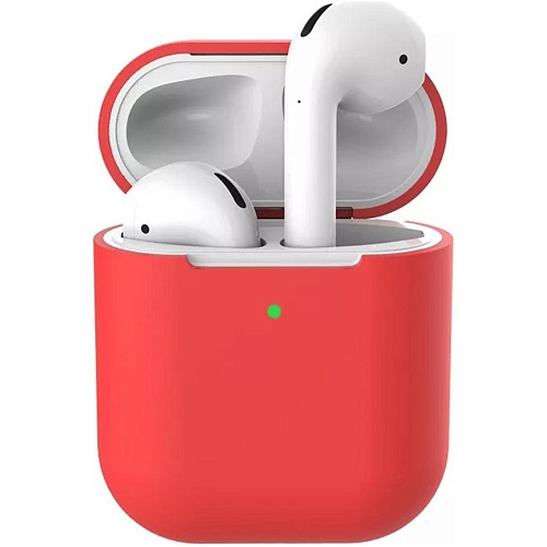 Чехол Silicone Case для Apple AirPods 2 Red
