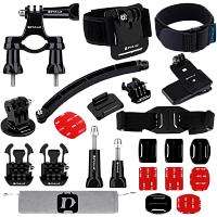 Набор креплений для экшн-камер Puluz PKT19 24в1 Набор креплений для экшн-камер Puluz PKT19 24в1
