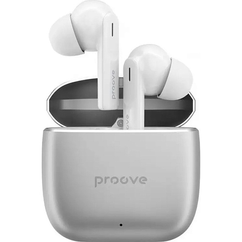 Наушники Proove Cold Sound TWS Silver/White (TWCS00010002)