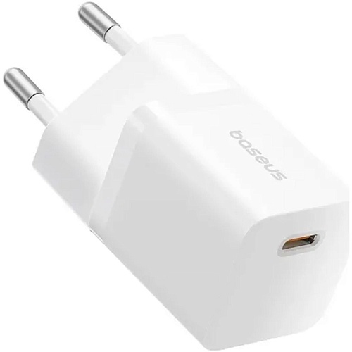 Сетевое зарядное устройство Baseus GaN5 Mini Fast Charger Type-C 25W White (P10110909213-00)