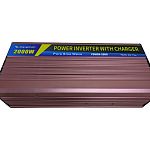 Автомобильный инвертор с функцией зарядки Pulsepad PSWCH-2000 12V 2000W Pure Sine Wave