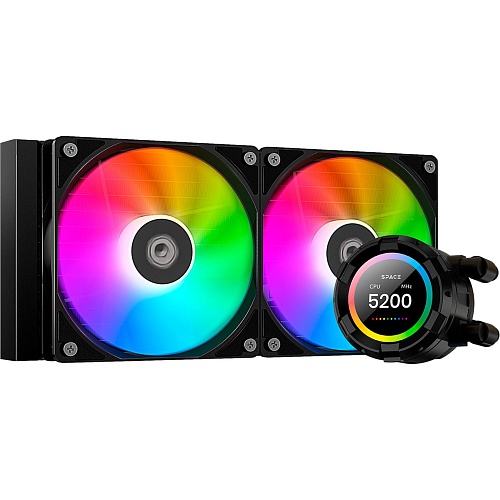Система водяного охлаждения ID-COOLING Space LCD SL240 XE Black