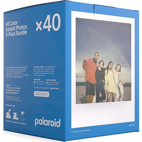 Фотобумага Polaroid Color Film for 600 x40 Film Pack