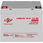 Аккумулятор LogicPower GEL 12V (12V/55Ah/660Wh) (15266)