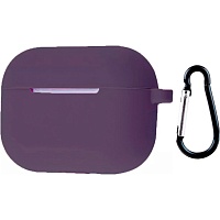 Чехол Silicone Case + Carbine для Apple AirPods Pro 2 Elderberry Чехол Silicone Case + Carbine для Apple AirPods Pro 2 Elderberry
