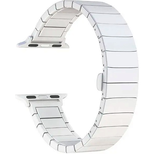 Ремешок PRC для Apple Watch 49/45/44/42mm Ceramic White Ремешок PRC для Apple Watch 49/45/44/42mm Ceramic White