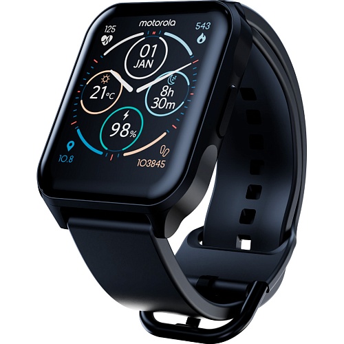 Смарт-часы Motorola Moto Watch 70 Phantom Black (MOSWZ70-PB)