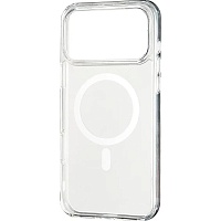 Чехол Clear Case with MagSafe для Apple iPhone 17 Pro Max Transparent AA
