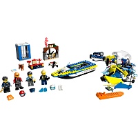 Конструктор LEGO City Missions Детективные миссии водной полиции (60355) Конструктор LEGO City Missions Детективные миссии водной полиции (60355)