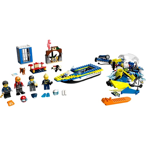 Конструктор LEGO City Missions Детективні місії водної поліції (60355) - придбати в Дніпрі, Україні: ціна, характеристики | інтернет-магазин TOUCH