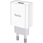 Сетевое зарядное устройство Hoco C81A Asombroso White (27930)