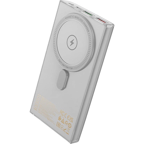 Зовнішній акумулятор Hoco Q22 Taurus MagSafe 10000mAh 22.5W Grey (612142) - придбати в Дніпрі, Україні: ціна, характеристики | інтернет-магазин TOUCH
