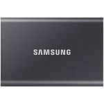 Внешний SSD накопитель Samsung T7 2TB Titan Gray (MU-PC2T0T/WW)