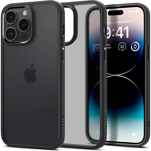 Чехол Spigen Ultra Hybrid для Apple iPhone 14 Pro Max Frost Black (ACS04824)