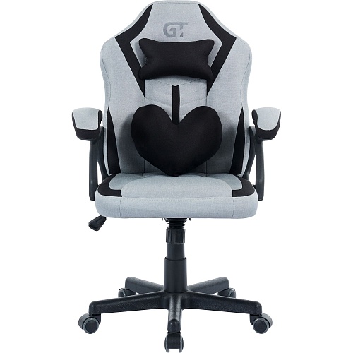 Геймерське дитяче крісло GT Racer X-1515 Fabric Black/Gray - придбати в Дніпрі, Україні: ціна, характеристики | інтернет-магазин TOUCH