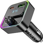 FM-трансмітер Hoco E81 Fantasy PD30W+QC3.0 Black (6942007612296)