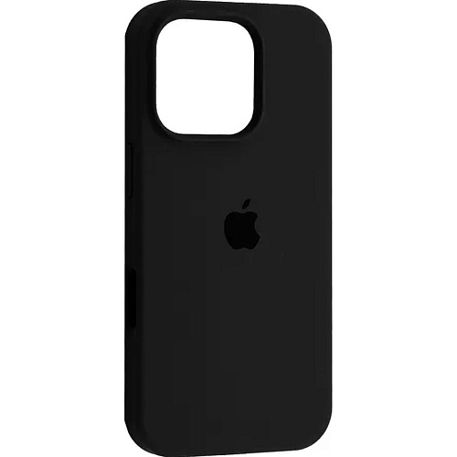 Чехол Silicone Case для Apple iPhone 16 Pro Black AA