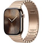 Смарт-часы Apple Watch Series 10 GPS + Cellular 46mm Gold Titanium Case with Gold Link Bracelet (MX183+MXMH3)