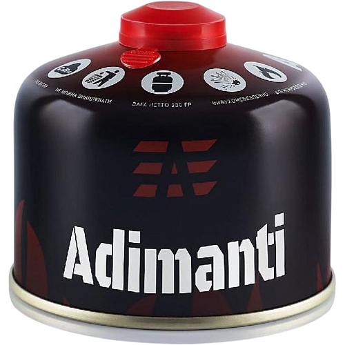 Газовий балон Adimanti 230гр - придбати в Дніпрі, Україні: ціна, характеристики | інтернет-магазин TOUCH