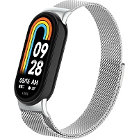 Ремешок ArmorStandart Milanese Magnetic Band для Xiaomi Smart Band 8 / 9 / 10 Silver (ARM69917)
