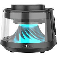 Бездротовий зарядний пристрій Wiwu Flow 5in1 wireless charger with Speaker & Night Light 15W Black (Wi-W039) - придбати в Дніпрі, Україні: ціна, характеристики | інтернет-магазин TOUCH