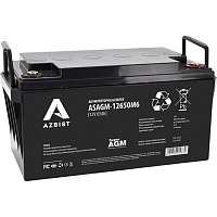 Аккумулятор Azbist AGM 12V (12.8V/65Ah/780Wh) (ASAGM-12650M6)