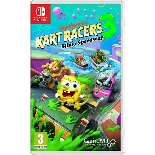 Игра Nickelodeon Kart Racers 3: Slime Speedway для Nintendo Switch (EN) (5060968300104) 