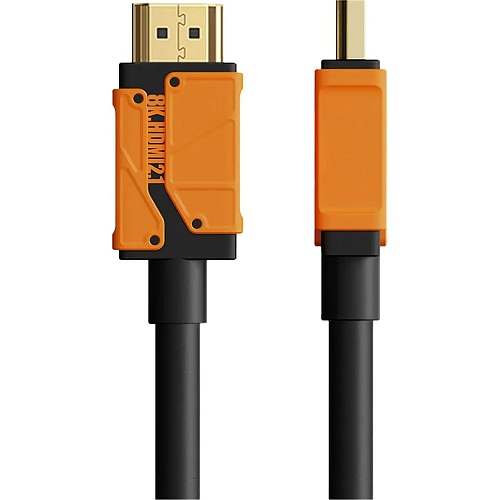 Кабель Hagibis HM04 HDMI to HDMI 2.1 3m Black/Orange (606539) - придбати в Дніпрі, Україні: ціна, характеристики | інтернет-магазин TOUCH
