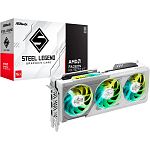 Видеокарта ASRock Radeon RX 9070 XT Steel Legend 16GB (RX9070XT SL 16G) UA