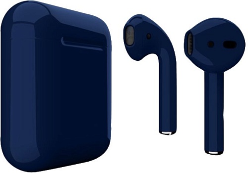 Наушники Apple AirPods 2 Metallik Blue Gloss (MV7N2)