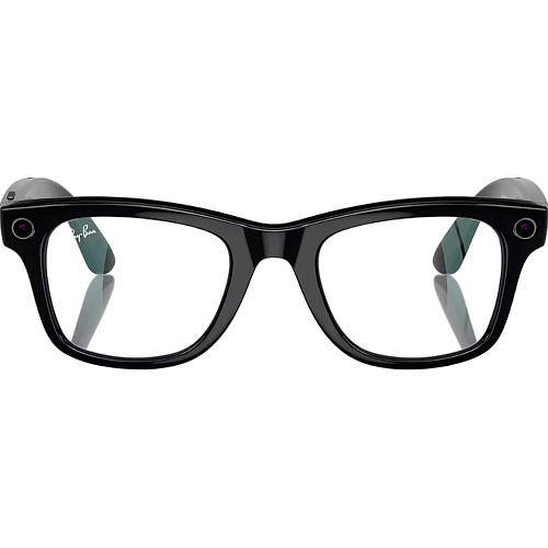Смарт-очки Ray-Ban Meta Wayfarer Shiny Black Frame Clear Lenses (RW4006 601/SB 50-22)