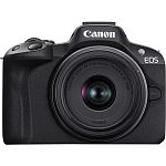 Бездзеркальний фотоапарат Canon EOS R50 Creator Kit RF-S 18-45mm f4.5-6.3 IS STM Black (5811C036) UA