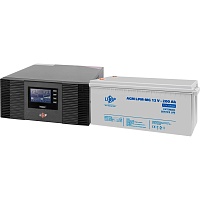 Источник бесперебойного питания (ИБП) LogicPower UPS B1500 + АКБ MG 2400Wh (20002)