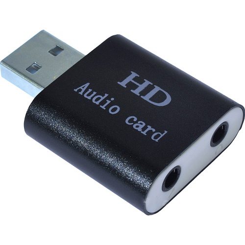 Звуковая карта Dynamode USB-SOUND7-ALU_BLACK