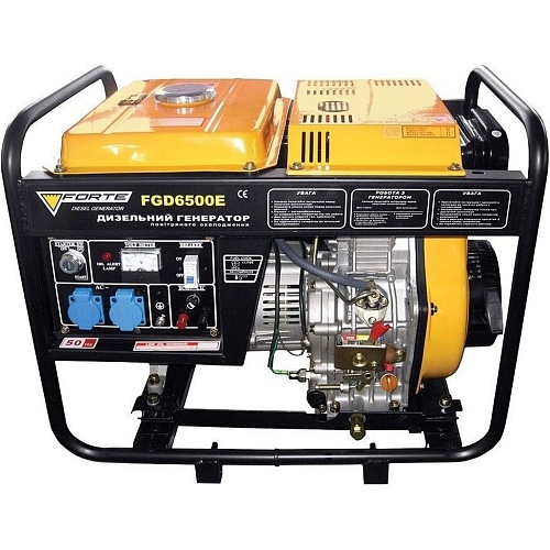 Генератор дизельний Forte FGD6500E (43690) - придбати в Дніпрі, Україні: ціна, характеристики | інтернет-магазин TOUCH