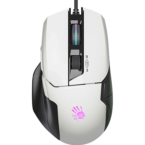 Мышь Bloody W70 Max Panda White