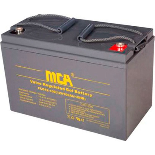 Аккумулятор MCA GEL 12V (12V/100Ah/1200Wh) (FCG12-100AT) 