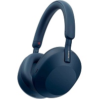 Наушники Sony WH-1000XM5 Wireless Noise Cancelling Headphones Midnight Blue Витрина Наушники Sony WH-1000XM5 Wireless Noise Cancelling Headphones Midnight Blue Витрина
