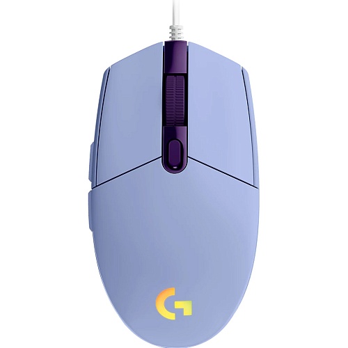 Мышь Logitech G203 Lightsync Lilac (910-005853)