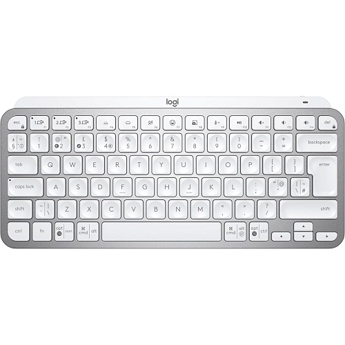 Клавиатура Logitech MX Keys Mini Wireless Illuminated Pale Grey UA (920-010499)