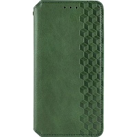 Чохол-книжка GETMAN Cubic Case для Redmi Note 13 4G Green