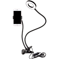 Кільцева LED лампа AC Prof Led Ring з тримачем для телефону на прищіпці - придбати в Дніпрі, Україні: ціна, характеристики | інтернет-магазин TOUCH Кільцева LED лампа AC Prof Led Ring з тримачем для телефону на прищіпці - придбати в Дніпрі, Україні: ціна, характеристики | інтернет-магазин TOUCH