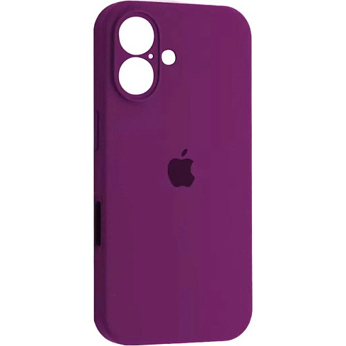 Чохол Silicone Case Camera Protect для Apple iPhone 16 Berry Purple AA - придбати в Дніпрі, Україні: ціна, характеристики | інтернет-магазин TOUCH
