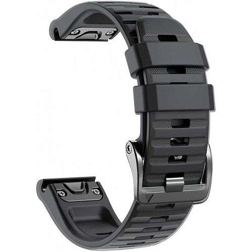 Ремешок ArmorStandart Silicon для Garmin 22mm Black (ARM60796)