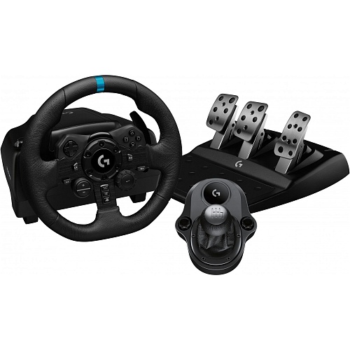 Ігрове кермо з педалями Logitech G923 SE Combo для PS5/PC (991-000531) - придбати в Дніпрі, Україні: ціна, характеристики | інтернет-магазин TOUCH