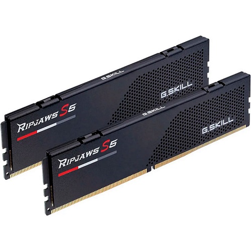 Модуль пам'яті DDR5 G.Skill Ripjaws S5 2x32GB 6400 MHz Matte Black (F5-6400J3239G32GX2-RS5K) - придбати в Дніпрі, Україні: ціна, характеристики | інтернет-магазин TOUCH