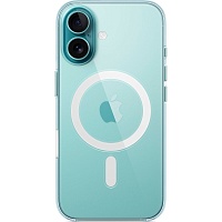 Чехол Clear Case with MagSafe для Apple iPhone 16 Transparent AAA